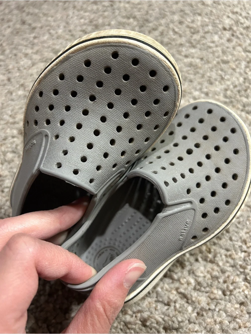 Native Miles Slip Ons Toddler Size 5